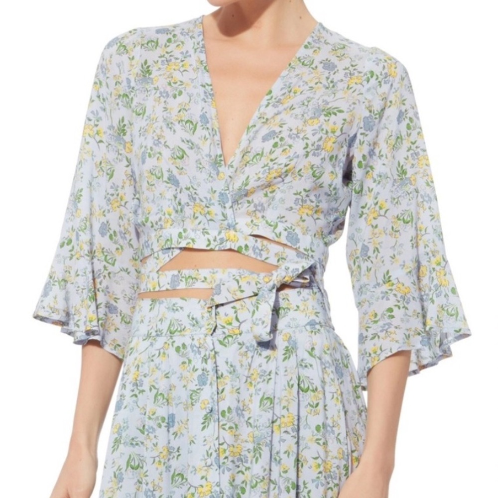 Nightcap Floral wrap Blouse